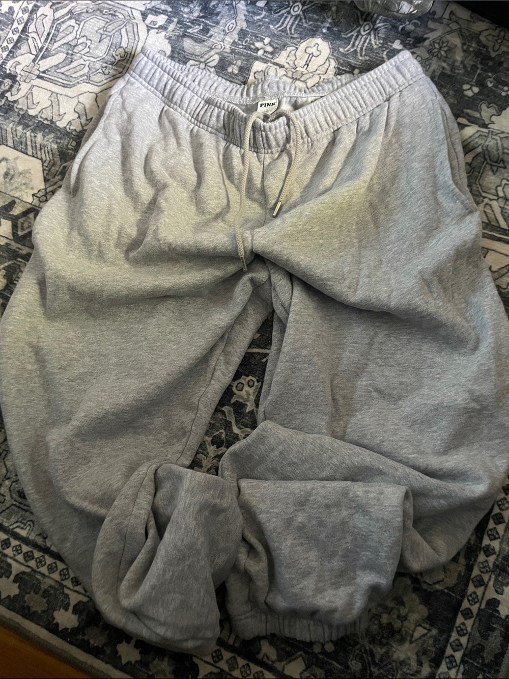 Pink sweatpants